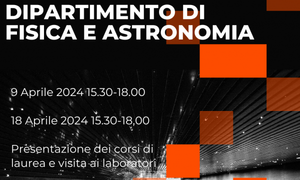 Open Day Dipartimento di Fisica e Astronomia
